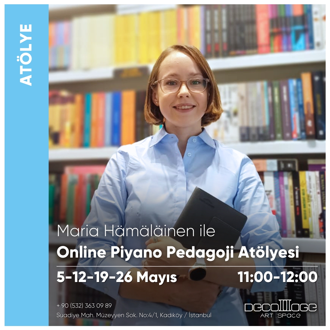 Maria Hamalainen ile Online Piyano Pedagoji Atölyesi  resmi